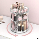 Organizador de maquiagem Acrílico Giratório 360º Suporte Para Cosméticos