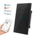 Kit2 Ekaza Interruptor Inteligente Wifi vidro 2.5d 1,2,3,4 botão Touch Alexa Google home
