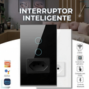 Kit2 Ekaza Interruptor Inteligente Wifi vidro 2.5d 1,2,3,4 botão Touch Alexa Google home
