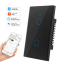 Kit2 Ekaza Interruptor Inteligente Wifi vidro 2.5d 1,2,3,4 botão Touch Alexa Google home