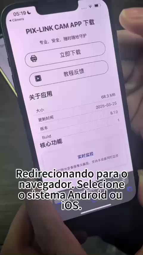 Campainha Wi-Fi Recarregável com Monitoramento HD 24h e Acessórios Completos (Cabo de Dados Incluso) para Sua Segurança