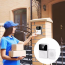 Campainha Wi-Fi Recarregável com Monitoramento HD 24h e Acessórios Completos (Cabo de Dados Incluso) para Sua Segurança