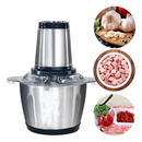 Picador De Alimentos Moedor De Carne Mixer Elétrica Processador Cozinha Casa Alho - 110v-220v